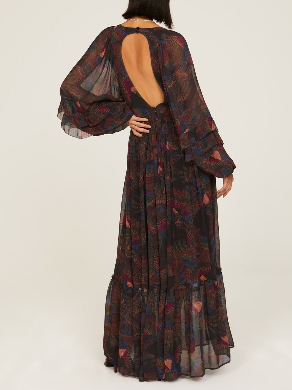 Farm Rio Borogodo Toucan Gown Size XL - Picture 3 of 15